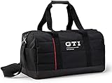 Volkswagen 5HV087318 Sporttasche GTI Logo Tasche Bag Freizeittasche Reisetasche, schwarz, M