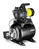 Kärcher Hauswasserwerk BP 3 Home mit integriertem Druckausgleichsbehälter (19 Liter), Rückschlagventil, integrierter Druckanzeige und T