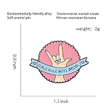 Niedliche rosa Schreibmaschine Metall Emaille Brosche Spiel Maschine Band Nähmaschine Memory Card Badge Pin Süß Trendy Schmuck Geschenk