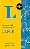 Langenscheidt Schulwörterbuch Latein: Latein-Deutsch / Deutsch-Latein mit Wörterbuch-App