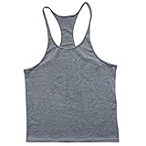 Schwarz Weiß Grau Gelb Blau Hellblau Rot Tank Top Herren, Camisole Einfachheit Sportshirt Ärmellos Achselshirts Muskelshirt Unterhemd Funktionsshirt Tankshirt für Training Fitness Bodybuilding W