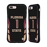 Head Case Designs Offiziell Offizielle Florida State University FSU #1 Basketball Schwarz Hybride Handyhülle Hülle Huelle kompatibel mit Apple iPhone 7 Plus/iPhone 8