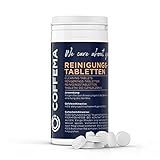 Coffema Reinigungstabletten Kaffeevollautomaten (1 g) - 1 x 100 Tabs - entfettet und reinigt - für die professionelle Reinigung von Kaffeemaschinen aller Mark