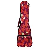Ukulele Hüllen Ukulele Rucksackpolsterung Tragetasche Ukulele Umhängetasche Ukulele Cover für 21Inch Tenor Uk