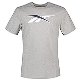 Reebok Herren Te Vector Logo Tee, Mgreyh, H62079, Gr. XXL
