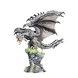 naiping Monster Hunter Figure Silver Rathalos CFB Statue PVC Collection(NO Box)