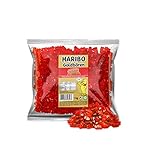 Haribo Goldbären Erdbeer, sortenreine Gummibären, 1 KG