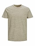 JACK & JONES Male T-Shirt Einfarbiges XSC