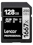 Lexar Professional 1667x 128GB SDXC UHS-II