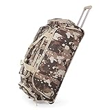 Leichte große Reisetasche mit Rollen – Rolltasche von Pierre Cardin | robuste belastungsgeprüfte Rollschuhe | Trolley & Trageoptionen | Reisetasche mit Rollen CL769