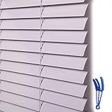 Jalousie Rollos Fensterrollos Fensterjalousie Mit Reinigungsbürste, Violett Lichtfilterung Und Blackout Shutters, Sichtschutzvorhänge Für Studio Kinderzimmer Wohnzimmer ( Size : 120x220cm/47x87in )