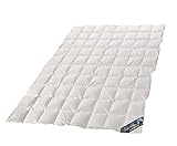 SommerDAUNENdecke ARKTIC Daunendecke perfekte leichte Sommerdecke Steppdecke 100% arktischer Daunenflaum 100% Natur (Abbildung Größe: 135x200 cm) (135x200 cm) vom Betten Fachg