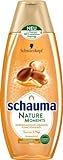 Haarshampoo/Shampoo SCHAUMA - NATURE MOMENTS (Marrokanisches Arganöl + Macadamiaöl / 250 ml) FÜR TROCKENES + GESCHÄDIGTES HAAR