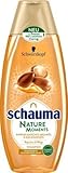 Haarshampoo/Shampoo SCHAUMA - NATURE MOMENTS (Marrokanisches Arganöl + Macadamiaöl / 250 ml) FÜR TROCKENES + GESCHÄDIGTES HAAR