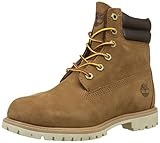 Timberland Damen Waterville 6 Inch Basic Waterproof Kurzschaft Stiefel, Braun (Light Brown Nubuck 919), 38.5 EU