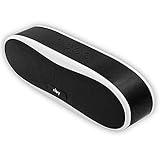 YOBAIH Bluetooth Speaker Mini tragbarer drahtloser Bluetooth-Lautsprecher-Stereo-Klang mit Mikrofon-Freisprecheinrichtungen (Color : Black)