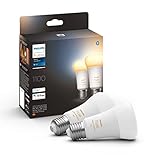 Philips Hue White Ambiance E27 Doppelpack 2x800lm 75W 929002468404