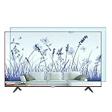 KELUNIS Anti-Blaulicht Bildschirmschutz Für 32-75 Zoll Fernseher, Matter Blendschutz LCD-LED-Displayschutzfolie Augenermüdung Lindern, Keine Blasen,50' (1095 * 616)