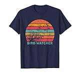 Bird Watcher Ornithologist Gift Birding Bird Watching T-S