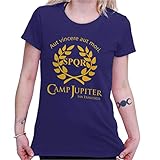 Epsion Camp Half Blood Branches Camp Jupiter SPQR SciFi Percy Jackson Ladies T-S