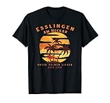 Esslingen am Neckar Urlaub Reisen Souvenir Palmen T-S