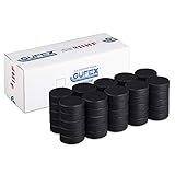 Gufex Official IIHF Hockey Puck 50-Pack - Eishockey Spielpucks - Dieser Puck Wird bei den Olympischen Spielen und in der WM Verw