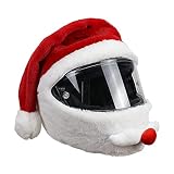 Motorrad Helm Abdeckung Weihnachtsmann Motorrad Lustige Verrückte Hülle Für Im Freien Personalisierte Volle Helm Abdeckung W