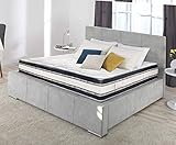 Sleepers Matratze Ghost 160x200 mit Memory-Effekt | Thermoregulierende Technologie | Unterstützung für 9 Zonen | Dicke 25