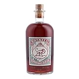 Monkey 47 Schwarzwald Sloe Gin – Harmonischer Gin mit Wacholderaroma und fruchtig-herben Schlehenbeeren – Britische Tradition und Schwarzwälder Handwerk – 1 x 0,5