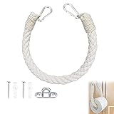 Toilettenpapierhalter, Fmlkic Vintage Handtuchhalter Klopapierrollenhalter, Home Hotel Badezimmer Dekoration WC Badezimmer Bad Vintage Dekoration Industrie Seil Klorollenhalter Vintag