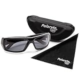 Polaryte HD – Sonnenbrille, polarisiert, HD-Sicht, Schutz vor UVA, UVB, UV400, schw