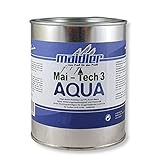 Mai-Tech3 Aqua im Farbton PALISANDER (1 Liter Gebinde) | High-Solid Holzlasur (Top-Premium Qualität) auf Wasserbasis| sehr ergiebig - hoher Festkörper - gute Eindringtiefe - rasche Trocknung