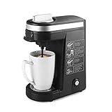 FACAZ Kaffeemaschine Kapsel-Kaffeemaschine EIN-Tassen-Kapsel-Kaffeemaschine kleine multifunktionale Espressomaschine geeignet für Home Office (Color : Black, Size : One Size)