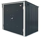 Duramax Metallgerätehaus Mülltonnenbox für bis zu 2 x 240 Liter Mülltonnen,