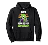Ines - Born To Be A Bookworm - Personalisiert Pullover H