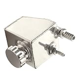 RONGSHU Legierung Power Lenktank Fit for Horton Commodore Aeroflow Legierung Servolenkungsbehälter V8 ls1 vt vx vu vy vz ve (Color : Silver)