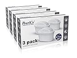 PearlCo - unimax Pack 12 Filterkartuschen - passt in Brita Max