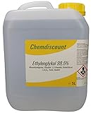 Chemdiscount 5Liter Ethylenglykol 99,5%, Monoethylenglykol, Glyk