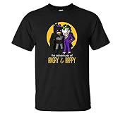 Unisex Anime Spiel Logo Drucken T-Shirts Neuheit Komisch Rundhals Tees Mode Film Cosplay Tops Lose Lässig Kurzarm zum Frauen Männer Mädchen Junge Kinder,01,L