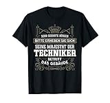 Techniker Geschenk-Idee Lustiger Spruch S