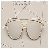 Sonnenbrille Sunglasses Frauen Cat Eye Sonnenbrille Classic Sonnenbrille Damen Retro Beschichtung Spiegel Brille Männliche Sonnenbrille Brille Asp