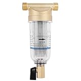 Wiederverwendbare Spin-Down-Sediment-Wasserfilter Wasserhahn Wasserfilter Wasser-Vorfilter-Sedimentfilter für Brunnenwasserschlauch-Sedimentfilter(1/2' Male Thread)