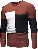 Marshall Darren Casual Herren Sweater Wear Herbst Winter Sweater Slim Fashion Trend Männer Kleidung, dunkles kaki, XX-Larg