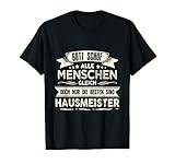 Hausmeister Spruch Hausmeisterei Hauswart Hausverwaltung Fun T-S