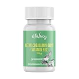 Vitabay Vitamin B12 Depot 1000 mcg • 60 vegane Lutschtabletten • Methylcobalamin • H