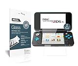 dipos I 2X Panzerfolie klar kompatibel mit Nintendo 2DS XL Schutzfolie 9H Displayschutz-F