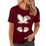 Lustiger Dabbing Osterhase 2022, Ostern 2022 T-Shirt Ostern Deko Geschenke Kinder - Osterhase Sonnenbrille Grün - Kinder Tshirts und T-Shirt für Damen H