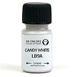 SD COLORS Candy White LB9A B9A B4 Ausbesserungslack, 8 ml, Reparatur-Pinsel, Farbcode LB9A B9A B9A B4 Candy White (Just Paint)