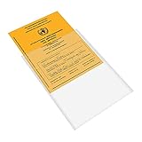 mtb more energy® 3x Impfpass Hülle für Impfausweis Impfbuch - 105x145mm - transparent - Impfpasshülle Klarsichthülle Schutzhü
