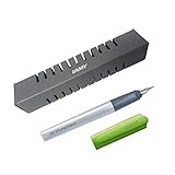 Lamy Füllfederhalter nexx Modell 86, Farbe lime (grün), Feder LH, inkl. Laser-Gravur, für Link